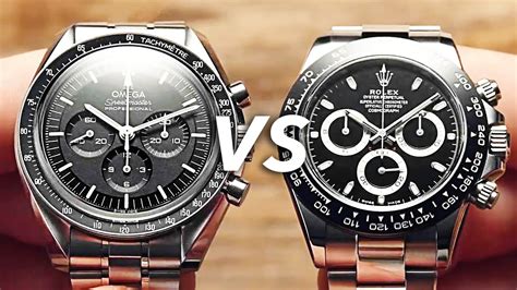 Rolex Daytona vs. Omega Speedmaster Professional